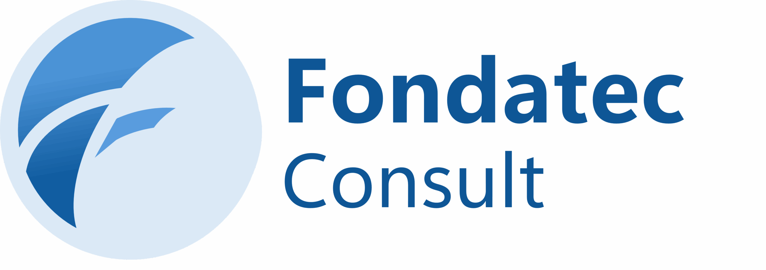 Fondatec Consult Logo mit Schriftzug an der Seite
